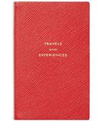 Smythson carnet Travels and Experiences - Rouge