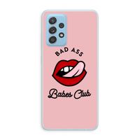 Badass Babes Club: Samsung Galaxy A73 Transparant Hoesje