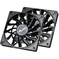 Akasa AK-FN078-KT02 koelsysteem voor computers Computer behuizing Ventilator 12 cm Zwart