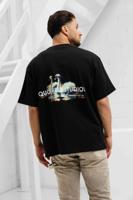 Quotrell Swan T-Shirt Heren Zwart/Wit - Maat XS - Kleur: Zwart | Soccerfanshop Quotrell Swan T-Shirt Heren Zwart/Wit - Maat XS - Kleur: Zwart | Soccerfanshop