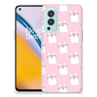 OnePlus Nord 2 5G TPU Hoesje Sleeping Cats - thumbnail