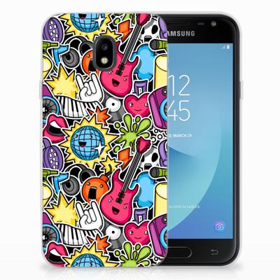 Samsung Galaxy J3 2017 | Sillicone Back Cover | Punk Rock Samsung Galaxy J3 2017 | Sillicone Back Cover | Punk Rock