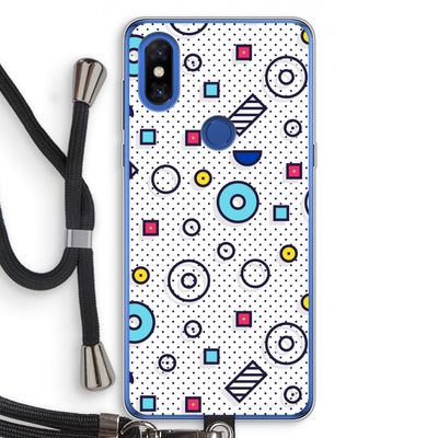 8-bit N°9: Xiaomi Mi Mix 3 Transparant Hoesje met koord