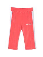 Palm Angels Kids pantalon de jogging à logo imprimé - Orange