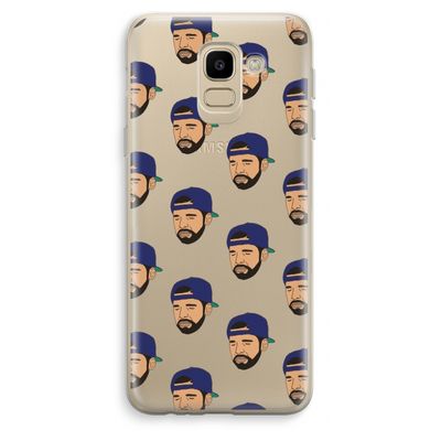 Drake Away: Samsung Galaxy J6 (2018) Transparant Hoesje