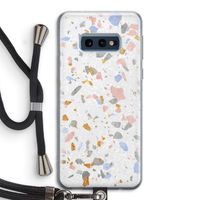 Terrazzo N°8: Samsung Galaxy S10e Transparant Hoesje met koord