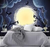 Fotowand Elegante halloween-vleermuizen Fotowand Elegante halloween-vleermuizen