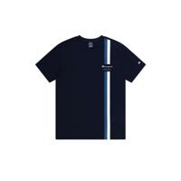 Heren-T-Shirt met Korte Mouwen Champion Crewneck Zwart Maat M