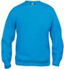 Clique 021030 Basic Roundneck - Turquoise - XS