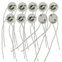 GU10 Fitting van Porselein | 10 cm Snoer | Wit | ThatsLed | Fitting kopen | ThatsLed | Fitting kopen | ThatsLed | Fitting kopen | ThatsLed | Fitting