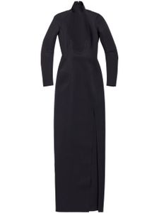 Balenciaga robe longue ajustée - Noir