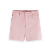 Scotch & Soda straight fit short met biologisch katoen roze - thumbnail