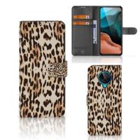 Xiaomi Poco F2 Pro | Telefoonhoesje | Met pasjeshouder | Leopard