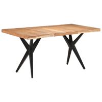 Eettafel 160x80x76 cm massief acaciahout