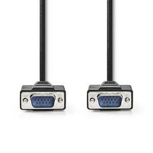 Nedis CCGP59000BK200 Vga-kabel Vga Male - Vga Male 20 M Zwart