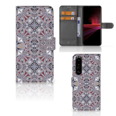 Sony Xperia 1 III | Bookcase | Flower Tiles