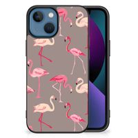 Apple iPhone 13 Dierenprint Telefoonhoesje Flamingo