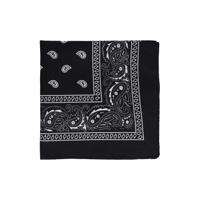 Bandana - zwart - boeren zakdoek - dames/heren - vierkant - cowboy verkleedkleding Bandana - zwart - boeren zakdoek - dames/heren - vierkant - cowboy verkleedkleding
