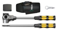 Wera 8002 c koloss all-inclusive set met 1/2"-aandrijving ratel (zwart/geel, 5-delig)