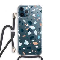 Terrazzo N°13: iPhone 12 Pro Transparant Hoesje met koord