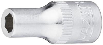 HAZET Dopsleutel 850-4.5 · 1/4 inch (6,3 mm) vierkant hol · Buiten-zeskant-tractieprofiel · SW 4,5 mm