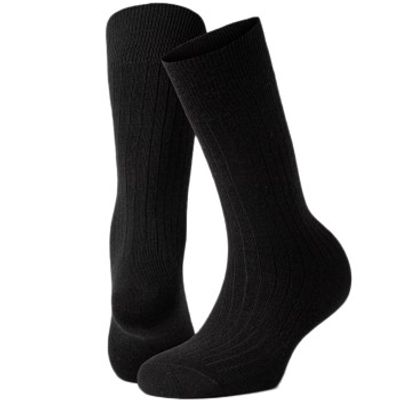 Panos Emporio 2 stuks Premium Mercerized Wool Rib Socks