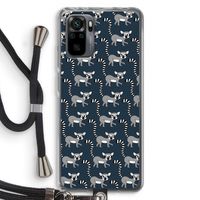 Makis: Xiaomi Redmi Note 10 Pro Transparant Hoesje met koord