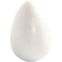 Creativ Company Eieren, h: 12 cm, wit, 5 stuk/ 1 doos