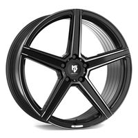 mbDESIGN KV1S DC Mat Zwart Gepolijst - thumbnail