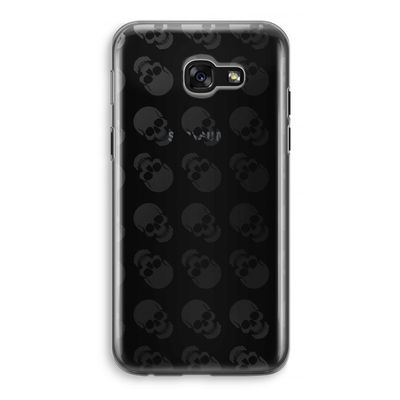 Musketon Skulls: Samsung Galaxy A5 (2017) Transparant Hoesje