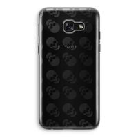Musketon Skulls: Samsung Galaxy A5 (2017) Transparant Hoesje