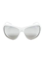 Moncler Eyewear lunettes de soleil Ellesole à monture oversize - Blanc