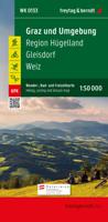Sneeuwschoenwandelgids - Fietskaart 133 Graz & Umg.-Hügelland-Schöcklland-Gleisdorf | Freytag & Berndt