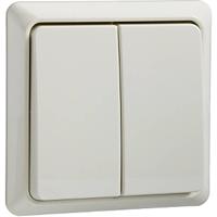 ELSO serieschakelaar 511500 10A complete RENOVATIE pw Wit 1 stuk(s)