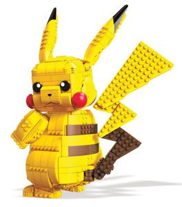 Pokémon Mega Construx Wonder Builders Construction Set Jumbo Pikachu 33 Cm