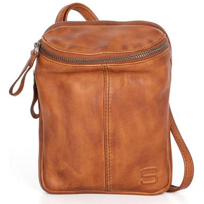 Spikes & Sparrow Crossbody Buideltasje Brandy