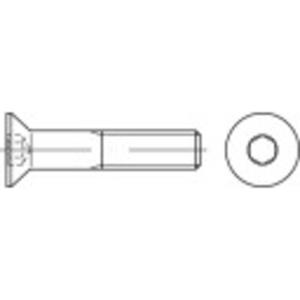 TOOLCRAFT 148647 Verzonken schroeven M6 12 mm Binnenzeskant (inbus) Staal Galvanisch verzinkt 500 stuk(s)