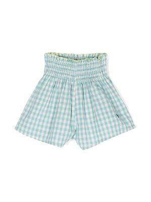 Bobo Choses short à logo brodé - Bleu