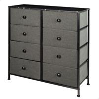 Ladekast Max Home Grijs Marmer 80 x 81 x 30 cm