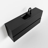 Toiletmeubel Mondiaz Ada | 120 cm | Meubelkleur Urban | Lex wastafel Urban Midden | 1 kraangat