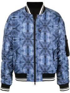 Mostly Heard Rarely Seen veste bomber Kaleidoscope - Bleu