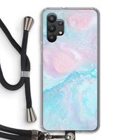 Fantasie pastel: Samsung Galaxy A32 5G Transparant Hoesje met koord Fantasie pastel: Samsung Galaxy A32 5G Transparant Hoesje met koord