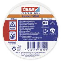 tesa tesaflex IEC 53988-00063-00 Isolatietape Wit (l x b) 33 m x 19 mm 1 stuk(s) - thumbnail