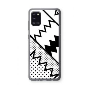 Pop Art #5: Samsung Galaxy A31 Transparant Hoesje