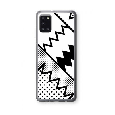 Pop Art #5: Samsung Galaxy A31 Transparant Hoesje
