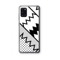 Pop Art #5: Samsung Galaxy A31 Transparant Hoesje