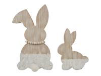 LIVARNO home Paasdecoratie (haas/hout/wit)