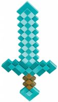 Minecraft Plastic Diamond Sword (51cm) - thumbnail