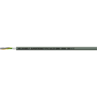 HELU 49582-1000 Geleiderkettingkabel S-TRONIC-PVC 25 x 0.34 mm² Grijs 1000 m