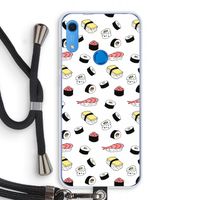 Sushi time: Huawei Y6s Transparant Hoesje met koord